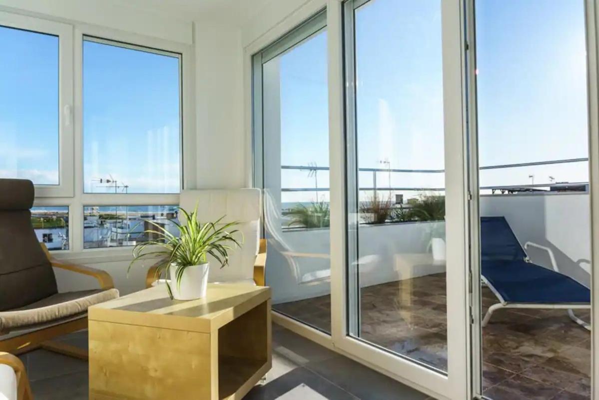 Apartamento Con Terraza Vistas Al Mar. Conil De La Frontera Eksteriør billede